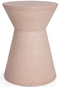 Σκαμπό Biella 0800002 35x35x44cm Terazzo Pink Soulworks