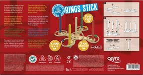 Παιχνίδι των δεξιοτήτων Cayro Rings Stick