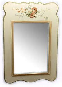 Artekko Sleitteps Καθρέπτης Ζωγραφιστός σε Πατίνα Μπέζ Πράσινο (60x8x90)cm Artekko 742-1149