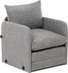 1-Seat Sofa-Bed Saga Single - Light Grey Light Grey