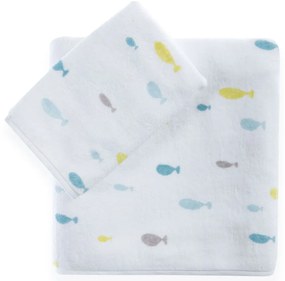Παιδικές Πετσέτες (Σετ 2τμχ) Nef-Nef Homeware Ocean Friends 360gsm