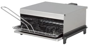 Termomax TR202G Party Grill Επιτραπέζια Ηλεκτρική Ψησταριά Σχάρας 800W με Καπάκι