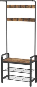 Έπιπλο Εισόδου (72x33.7x183) Vasagle HSR040KD01