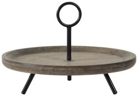Artekko Aphokseoks Δίσκος Διακοσμητικός Ξύλινος (40x40x28)cm Artekko 48354