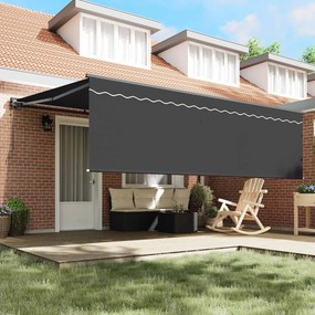 vidaXL Σκηνίτσα Αναδιπλούμενη Ανθρακί 450 x 350 εκ