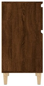 vidaXL Κομοδίνα 2 τεμ. Καφέ Δρυς 40x35x70 εκ.