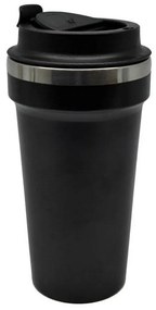 Ποτήρι Ισοθερμικό Ανοξείδωτο 815296 450ml Black Ankor