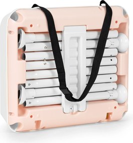 3-in-1 foldable children's feeding chair ECOTOYS pink