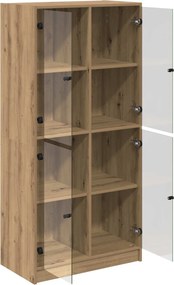 vidaXL Highboard Artisan Oak 68 x 37 x 142 εκ Επεξεργασμένο ξύλο