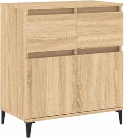vidaXL Συρταριέρα Sonoma Δρυς 60x35x70 εκ. Επεξεργασμένο Ξύλο