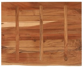 vidaXL Επιφάνεια Γραφείου Ορθογώνια 90x80x2,5 εκ. Μασίφ Ξύλο Ακακίας