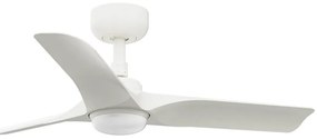 Ανεμιστήρας Οροφής Hey S 33824-1TW D90cm LED 18W 2700/ 4000/ 6000K 480lm White Faro Barcelona Διάμετρος 90cm