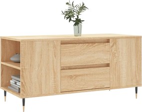 vidaXL Τραπεζάκι Σαλονιού Sonoma Δρυς 102x44,5x50 εκ. Επεξεργ. Ξύλο
