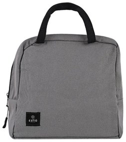 Τσάντα Φαγητού Ισοθερμική 01-17019 28,2x24x13cm 6Lt Grey Estia 100% Cotton