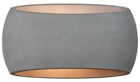 Απλίκα Φωτιστικό Τοίχου E27 40W IP20 Γκρι 180020 Zambelis-180020-Γκρι 180020
