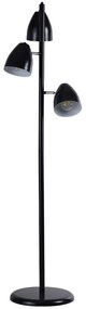 Φωτιστικό Δαπέδου 534LUN5566 Φ30x147cm 3xE27 40W Black Opviq