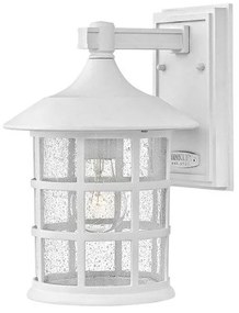 Φανάρι Απλίκα Φωτιστικό Τοίχου 1xE27 IP44 30cm Freeport Elstead Lighting HK-FREEPORT2-M-TWH Λευκό