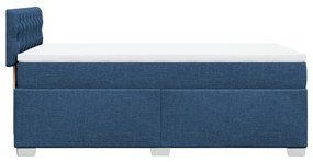 ΚΡΕΒΑΤΙ BOXSPRING ΜΕ ΣΤΡΩΜΑ ΜΠΛΕ 80X200 ΕΚ. ΥΦΑΣΜΑΤΙΝΟ 3285728