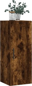 vidaXL Ντουλάπι Τοίχου Καπνιστή Δρυς 34,5 x 34 x 90 εκ.