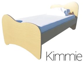 Παιδικό Μονό Κρεβάτι Δρυς Irven Kimie 90x190