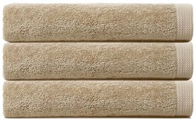 Πετσέτα 02.101.05 Beige Cryspo Trio Body 90x150cm 100% Βαμβάκι