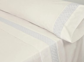 Σετ σεντονια Pierre Cardin ELISA Λευκό Kρεβάτι 180 εκ
