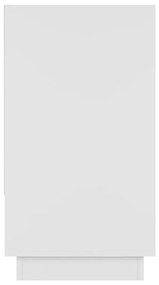 Μπουφές Γυαλιστερός Λευκός 70 x 41 x 75 εκ. από Μοριοσανίδα - Λευκό