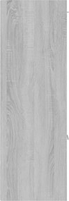 vidaXL Ντουλάπι Αποθήκευσης Γκρι Sonoma 60 x 29,5 x 90 εκ.