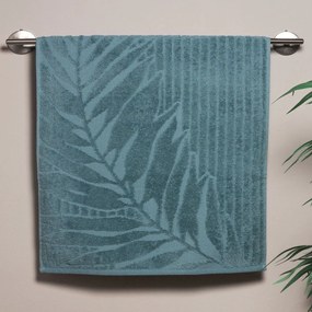 Πετσέτα Pianta 07 Petrol Kentia Face 50x90cm 100% Cotton