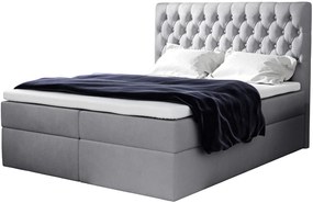 Επενδυμένο κρεβάτι Noma-Gkri-180 x 200