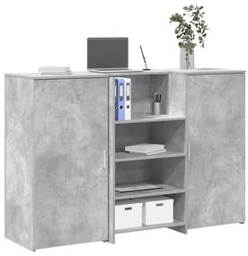 vidaXL Γραφείο υποδοχής 155x50x103,5 εκ. Επεξεργασμένο Ξύλο