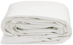 vidaXL Μουσαμάς Λευκός 4 x 6 μ. 650 γρ./μ²