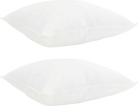 vidaXL Σετ Παπλωμάτων 3 τμχ. Λευκό Ίνες μπαμπού