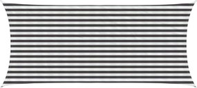 vidaXL Ικανότητα Σκίασης Γκρι και Λευκό 2 x 5 m HDPE