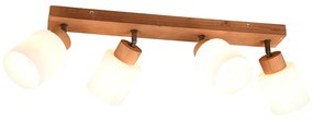 Απλίκα RL Lighting Assam R81114030 Φυσικό Ξύλο