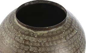 Βάζο Home ESPRIT Πράσινο Αλουμίνιο 40 x 40 x 49 cm