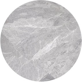 Επιφάνεια Μάρμαρο Sintered Stone, Απόχρωση Grey Marble (MDF για στήριξη βάσης) Φ70cm/11mm Ε101,2S