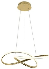 Κρεμαστό Φωτιστικό Οροφής LED 48W 3000K 2880LM 48Χ44 GORDIUS ACA-HM92LEDP48BR-Ορείχαλκος HM92LEDP48BR