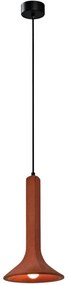 Φωτιστικό Οροφής Funnel 4290301 Φ22x36cm 1xE14 25W Red Viokef