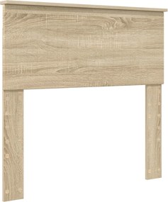 vidaXL Σκελετός Κρεβατιού Sonoma Δρυς 90 x 190 cm Επεξεργασμένο Ξύλο
