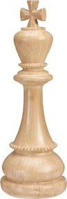 ΔΙΑΚΟΣΜΗΤΙΚΆ ΓΙΑ ΡΆΦΙ &amp; ΤΡΑΠΈΖΙ CHESS SET 6PCS WOOD COLOR
