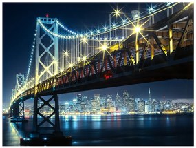 Φωτοταπετσαρία - Bay Bridge at night 450x270