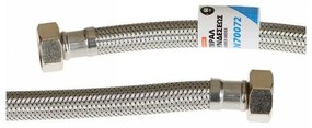 KRAUSMANN SN70072 Σπιράλ Συνδέσεως Νερού 1/2 x 1/2  60cm INOX