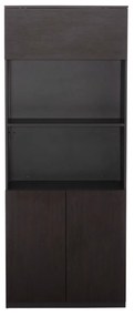 Βιβλιοθήκη γραφείου επαγγελματική Rosewood 80Χ40Χ200 Υεκ. 80x40x200 εκ.