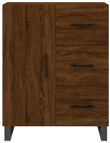 vidaXL Ντουλάπι Καφέ Δρυς 69,5 x 34 x 90 εκ. Επεξεργασμένο Ξύλο