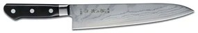 Μαχαίρι Chef Pro DP Damascus F-656 24cm Από Δαμασκηνό Ατσάλι Silver-Black Tojiro Stainless Steel