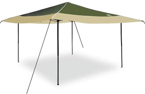 vidaXL Σκηνή Canopy Pop-up Πράσινο 400 x 400 cm ύφασμα