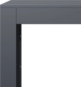 vidaXL Ράφι Καυσόξυλων Ανθρακί 60x40x80 εκ. Ατσάλινο