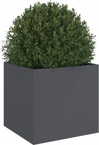 vidaXL Ζαρντινιέρα Ανθρακί 49x47x46 εκ. από Χάλυβα