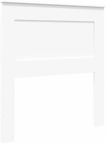 vidaXL Κρεβάτι Αποθήκης Λευκό 90 x 200 cm Επεξεργασμένο ξύλο